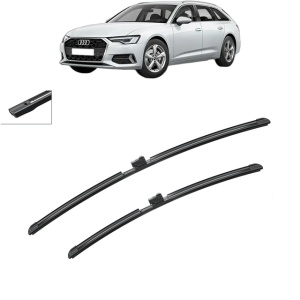 Set stergatoare auto AUDI A6 C8 (4A2) din 2018-2021, Bosch Aerotwin, din cauciuc siliconat rezistent - Img 5