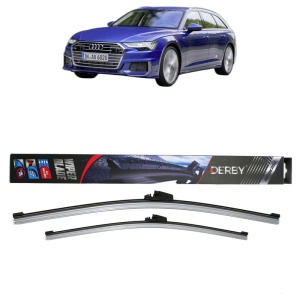 Set stergatoare auto AUDI A6 C8 Avant (4A5) din 2018-2023, Derby, din cauciuc siliconat rezistent