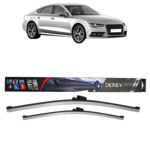 Set stergatoare auto AUDI A7 Sportback (4GA, 4GF) din 2010-2018, Derby, din cauciuc siliconat rezistent