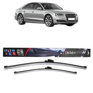 Set stergatoare auto AUDI A8 D4 (4H2, 4H8, 4HC, 4HL) din 2009-2018, Derby, din cauciuc siliconat rezistent