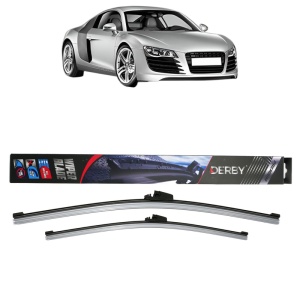 Set stergatoare auto AUDI R8 (422, 423) din 2007-2015, Derby, din cauciuc siliconat rezistent