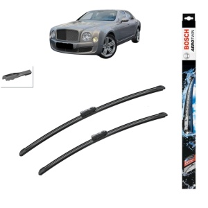 Set stergatoare auto BENTLEY MULSANNE (3Y_) din 2009-2020, Bosch Aerotwin, din cauciuc siliconat rezistent