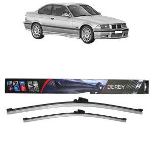 Set stergatoare auto BMW 3 Coupe (E36) din 1991-1999, Derby, din cauciuc siliconat rezistent