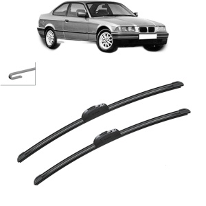 Set stergatoare auto BMW 3 (E36) din 1990-1998, Bosch Aerotwin Retrofit, din cauciuc siliconat rezistent - Img 7