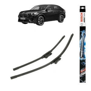Set stergatoare auto BMW X2 (U10) din 2023-2024, Bosch Aerotwin, din cauciuc siliconat rezistent