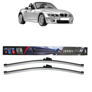Set stergatoare auto BMW Z3 Roadster (E36) din 1995-2003, Derby, din cauciuc siliconat rezistent