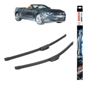 Set stergatoare auto CHEVROLET CAMARO Convertible din 2011-2016, Bosch Aerotwin Retrofit, din cauciuc siliconat rezistent