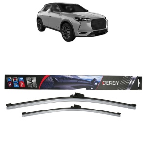 Set stergatoare auto DS DS 3 / DS 3 CROSSBACK (UR_, UC_, UJ_) din 2019-2024, Derby, din cauciuc siliconat rezistent