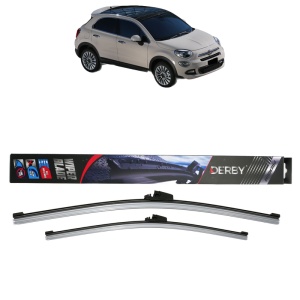 Set stergatoare auto FIAT 500X (334_) din 2014-2022, Derby, din cauciuc siliconat rezistent