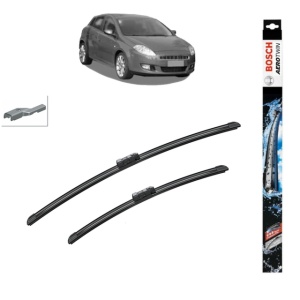 Set stergatoare auto FIAT BRAVO Van (198_) din 2008-2014, Bosch Aerotwin, din cauciuc siliconat rezistent