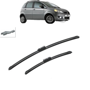 Set stergatoare auto FIAT IDEA (350_) din 2003-2012, Bosch Aerotwin, din cauciuc siliconat rezistent - Img 7