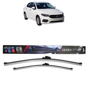 Set stergatoare auto FIAT TIPO Saloon (356_, 357_) din 2015-2022, Derby, din cauciuc siliconat rezistent