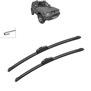 Set stergatoare auto FORD MAVERICK VAN din 1996-1998, Bosch Aerotwin Retrofit, din cauciuc siliconat rezistent - Img 7