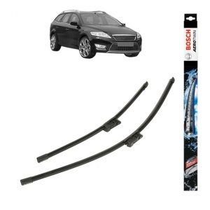 Set stergatoare auto FORD MONDEO IV (BA7) din 2007-2015, Bosch Aerotwin, din cauciuc siliconat rezistent