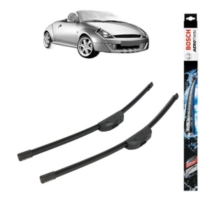 Set stergatoare auto FORD STREET KA (RL2) din 2003-2005, Bosch Aerotwin Retrofit, din cauciuc siliconat rezistent