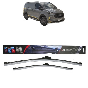 Set stergatoare auto FORD TRANSIT CUSTOM V710 Bus (NXN) din 2024, Derby, din cauciuc siliconat rezistent