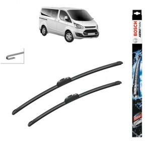 Set stergatoare auto FORD TRANSIT TOURNEO Bus din 1994-2014, Bosch Aerotwin Retrofit, din cauciuc siliconat rezistent