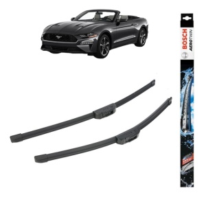 Set stergatoare auto FORD USA MUSTANG Convertible din 2005-2024, Bosch Aerotwin Retrofit, din cauciuc siliconat rezistent
