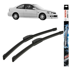Set stergatoare auto HONDA CIVIC VI Coupe (EJ, EM1) din 1996-2000, Bosch Aerotwin Retrofit, din cauciuc siliconat rezistent