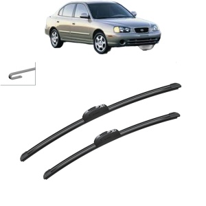 Set stergatoare auto HYUNDAI ELANTRA III Saloon (XD) din 2000-2006, Bosch Aerotwin Retrofit, din cauciuc siliconat rezistent - Img 8