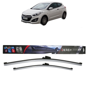 Set stergatoare auto HYUNDAI i30 Coupe din 2013-2017, Derby, din cauciuc siliconat rezistent