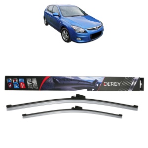 Set stergatoare auto HYUNDAI i30 (FD) din 2007-2011, Derby, din cauciuc siliconat rezistent