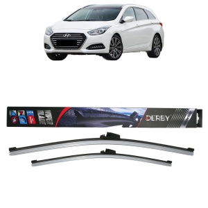 Set stergatoare auto HYUNDAI i40 I Kombi Van (VF) din 2015-2019, Derby, din cauciuc siliconat rezistent