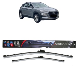 Set stergatoare auto HYUNDAI KONA (OS, OSE, OSI) din 2017-2023, Derby, din cauciuc siliconat rezistent