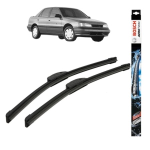 Set stergatoare auto HYUNDAI LANTRA I (J-1) din 1990-1995, Bosch Aerotwin Retrofit, din cauciuc siliconat rezistent