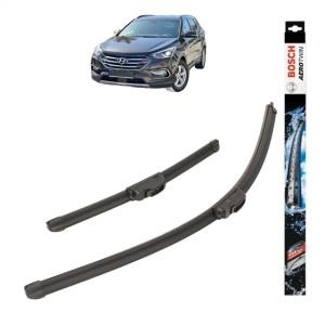 Set stergatoare auto HYUNDAI SANTA FÉ III (DM, DMA) din 2012-2018, Bosch Aerotwin Retrofit, din cauciuc siliconat rezistent