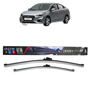 Set stergatoare auto HYUNDAI SOLARIS Saloon (HCR, HCI) din 2017, Derby, din cauciuc siliconat rezistent