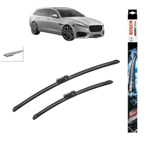 Set stergatoare auto JAGUAR XF SPORTBRAKE (X250) din 2012-2014, Bosch Aerotwin, din cauciuc siliconat rezistent