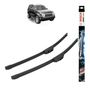 Set stergatoare auto JEEP CHEROKEE (KJ) din 2001-2008, Bosch Aerotwin Retrofit, din cauciuc siliconat rezistent