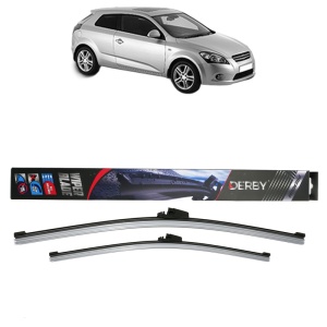 Set stergatoare auto KIA PRO CEE'D (ED) din 2008-2013, Derby, din cauciuc siliconat rezistent