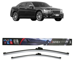 Set stergatoare auto LANCIA THEMA (LX_) din 2011-2014, Derby, din cauciuc siliconat rezistent - Img 1
