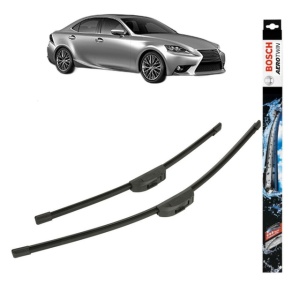 Set stergatoare auto LEXUS IS III (_E3_) din 2013-2020, Bosch Aerotwin, din cauciuc siliconat rezistent