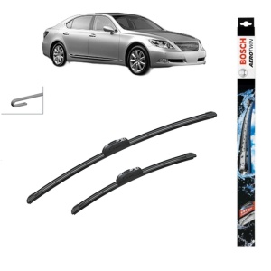 Set stergatoare auto LEXUS LS (_F4_) din 2006-2012, Bosch Aerotwin Retrofit, din cauciuc siliconat rezistent
