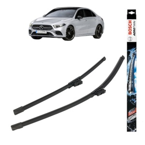 Set stergatoare auto MERCEDES-BENZ A-CLASS Saloon (V177) din 2018-2020, Bosch Aerotwin, din cauciuc siliconat rezistent