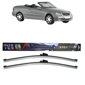 Set stergatoare auto MERCEDES-BENZ CLK Convertible (A209) din 2002-2010, Derby, din cauciuc siliconat rezistent