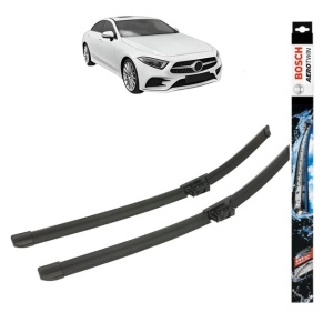 Set stergatoare auto MERCEDES-BENZ CLS (C257) din 2017-2021, Bosch Aerotwin, din cauciuc siliconat rezistent
