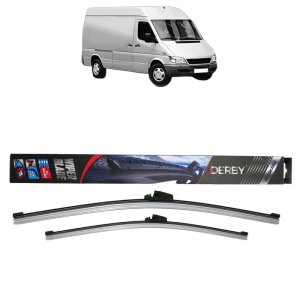 Set stergatoare auto MERCEDES-BENZ SPRINTER 3-t Van (B903) din 1995-2006, Derby, din cauciuc siliconat rezistent