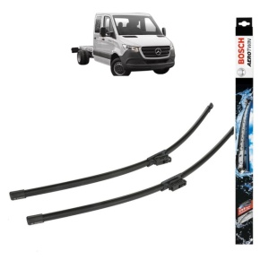 Set stergatoare auto MERCEDES-BENZ SPRINTER 4-t Platform/Chassis (B907, B910) din 2018-2024, Bosch Aerotwin, din cauciuc siliconat rezistent