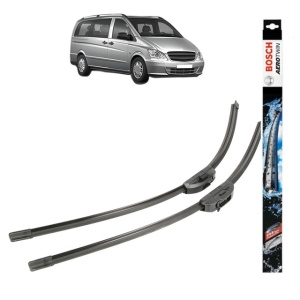 Set stergatoare auto MERCEDES-BENZ VITO Bus (W639) din 2003-2014, Bosch Aerotwin Retro Truck, din cauciuc siliconat rezistent