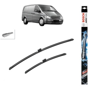 Set stergatoare auto MERCEDES-BENZ VITO Van (W447) din 2014-2021, Bosch Aerotwin, din cauciuc siliconat rezistent