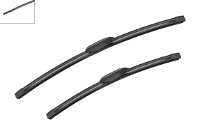 Set stergatoare auto MG HS (AS33) din 2024-2025, Bosch Aerotwin, din cauciuc siliconat rezistent - Img 7