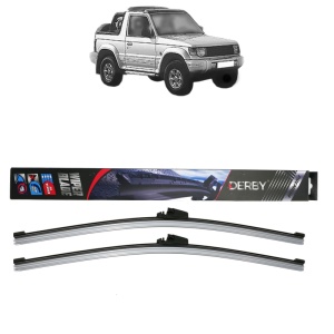 Set stergatoare auto MITSUBISHI PAJERO II Canvas Top (V2_C, V4_C) din 1990-2000, Derby, din cauciuc siliconat rezistent