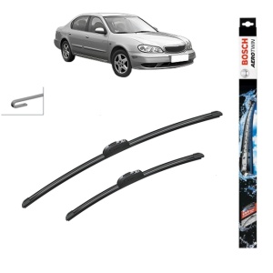 Set stergatoare auto NISSAN MAXIMA / MAXIMA QX V (A33) din 2000-2003, Bosch Aerotwin Retrofit, din cauciuc siliconat rezistent