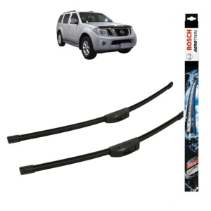 Set stergatoare auto NISSAN PATHFINDER III VAN (R51_) din 2013-2014, Bosch Aerotwin Retrofit, din cauciuc siliconat rezistent