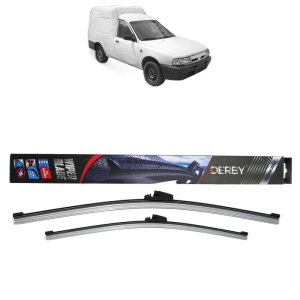 Set stergatoare auto NISSAN SUNNY III Estate Van (Y10) din 1990-2000, Derby, din cauciuc siliconat rezistent