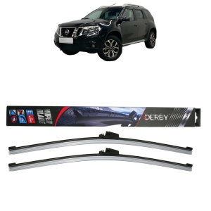 Set stergatoare auto NISSAN TERRANO (D10) din 2014-2015, Derby, din cauciuc siliconat rezistent